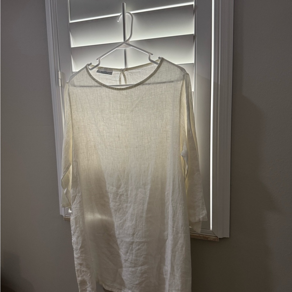 Bryan Walker Lightweight Sheer Tunic Top